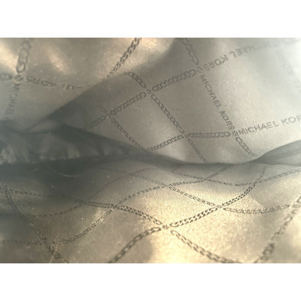 Michael Kors pebbled leather Abbey Backpack Leather Logo - Picture 13 of 13